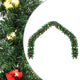 Vidaxl kerstslinger versierd met kerstballen 20 m