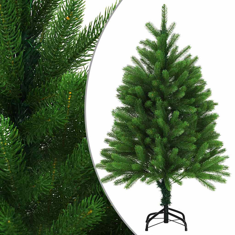 Afbeelding laden in galerijviewer, Vidaxl kunstkerstboom met levensechte naalden 120 cm groen
