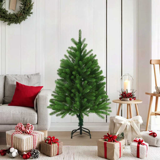 Vidaxl kunstkerstboom met levensechte naalden 120 cm groen