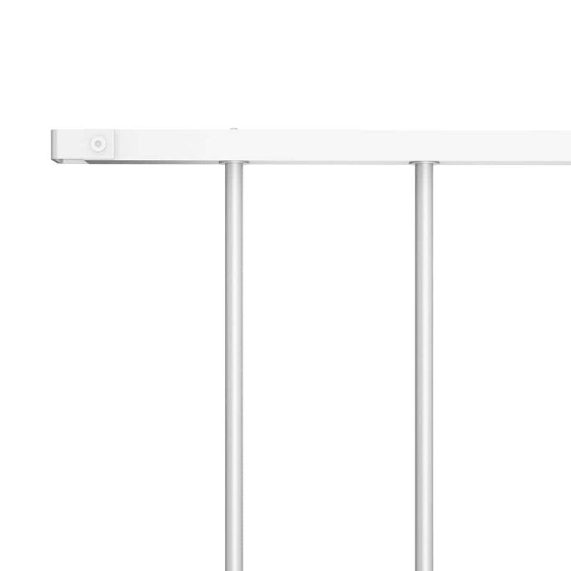 Afbeelding laden in galerijviewer, Vidaxl schuttingpaneel gepoedercoat staal 1,63x0,75 m wit
