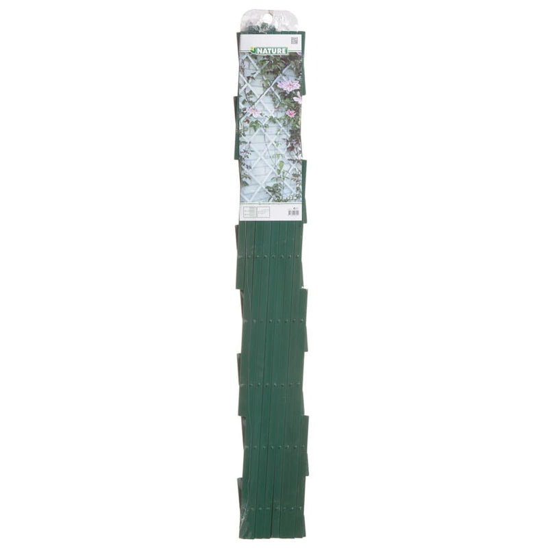 Afbeelding laden in galerijviewer, Nature Nature 2 st Tuinlatwerken 100x200 cm PVC groen
