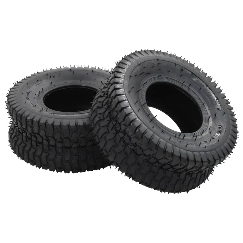 Afbeelding laden in galerijviewer, Vidaxl kruiwagenbanden 2 st 15x6.00-6 4pr rubber
