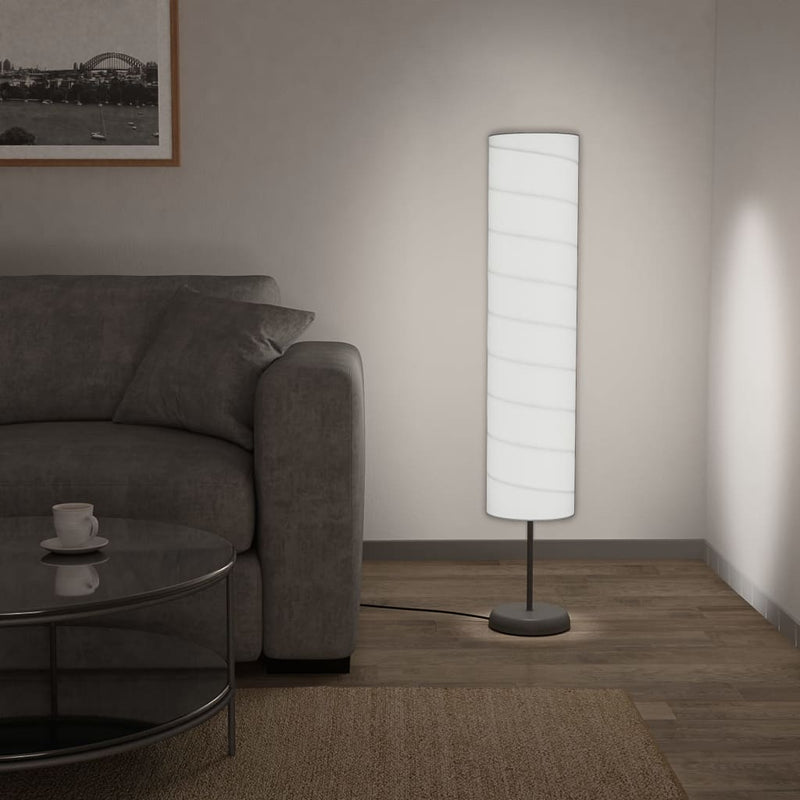 Afbeelding laden in galerijviewer, Vidaxl vloerlamp met standaard e27 121 cm wit
