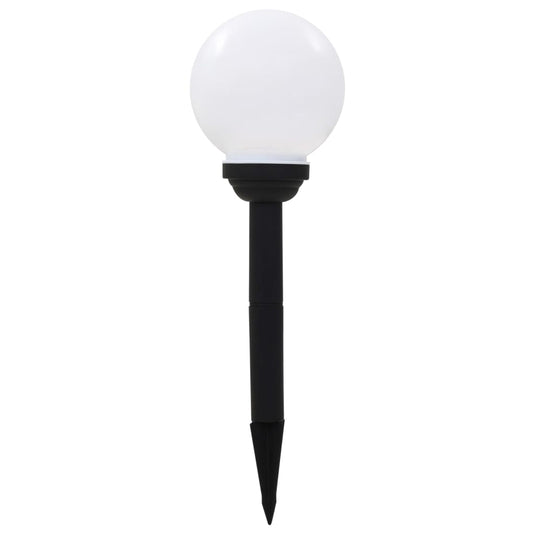 Vidaxl solarlampen 6 st led rond 20 cm rgb