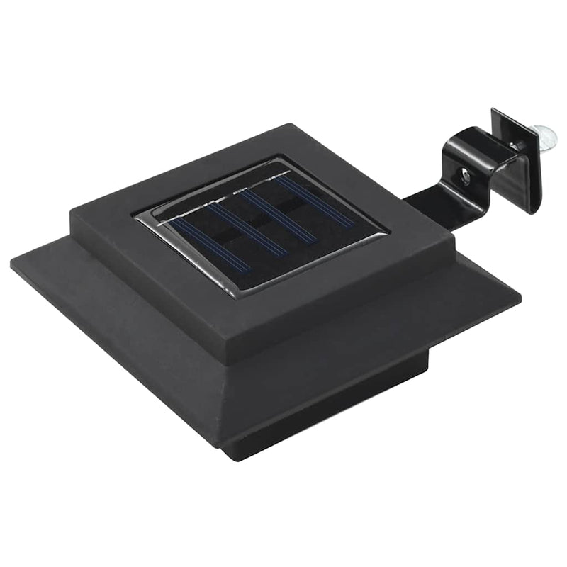 Afbeelding laden in galerijviewer, Vidaxl solarlampen 12 st led vierkant 12 cm zwart
