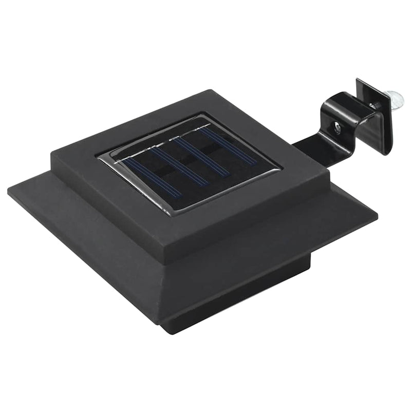 Afbeelding laden in galerijviewer, Vidaxl solarlampen 12 st led vierkant 12 cm zwart
