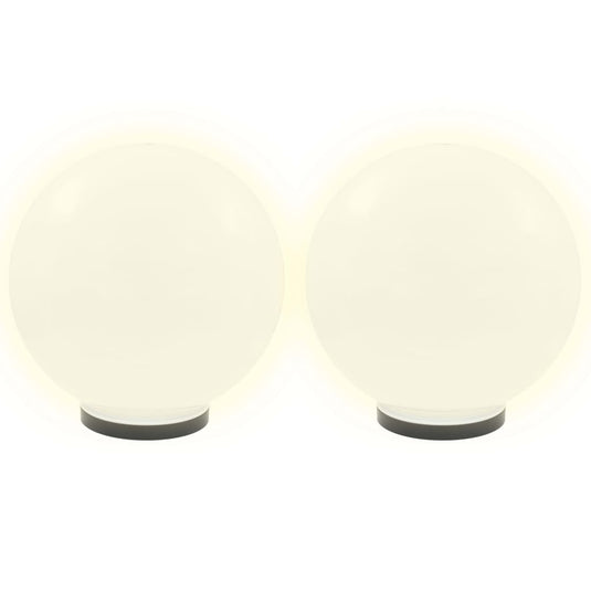 Vidaxl led-bollampen 4 st rond 40 cm pmma