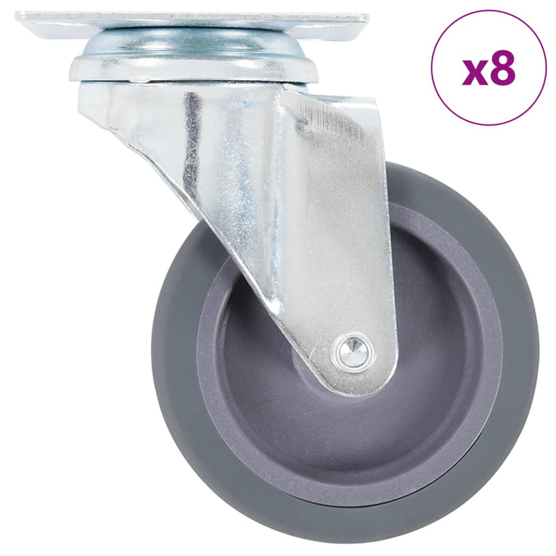 Afbeelding laden in galerijviewer, Vidaxl 8 st zwenkwielen 75 mm
