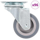 Vidaxl 96 st zwenkwielen 50 mm