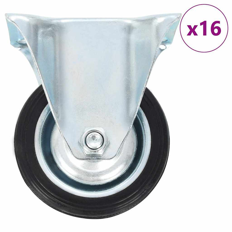 Afbeelding laden in galerijviewer, Vidaxl 16 st wielen vast 75 mm
