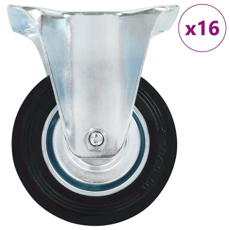 Afbeelding laden in galerijviewer, Vidaxl 16 st wielen vast 100 mm
