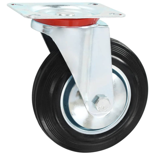 Vidaxl 12 st zwenkwielen 160 mm