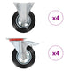 Vidaxl 8 st wielen 160 mm