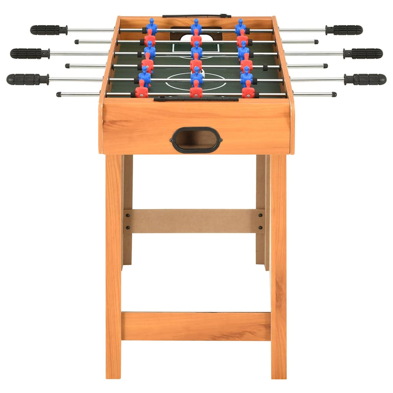 Afbeelding laden in galerijviewer, Vidaxl voetbaltafel mini 69x37x62 cm esdoorn
