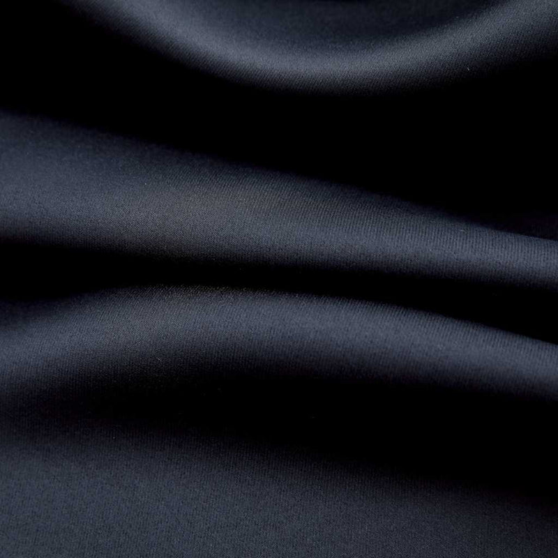 Afbeelding laden in galerijviewer, Vidaxl gordijn verduisterend met metalen ringen 2 st 140x225 cm zwart
