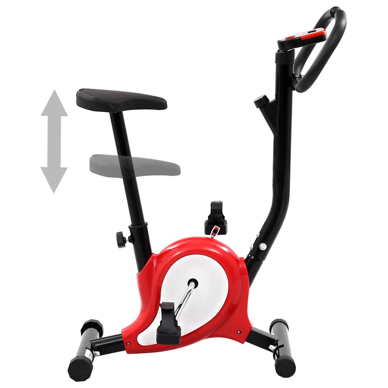 Afbeelding laden in galerijviewer, Vidaxl hometrainer met bandweerstand rood
