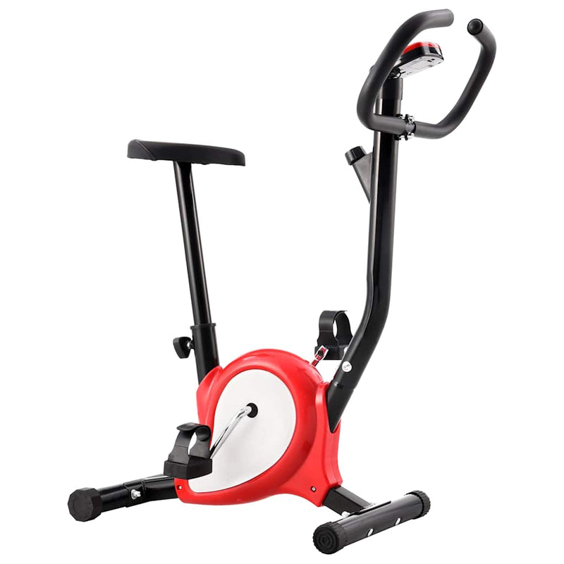 Afbeelding laden in galerijviewer, Vidaxl hometrainer met bandweerstand rood
