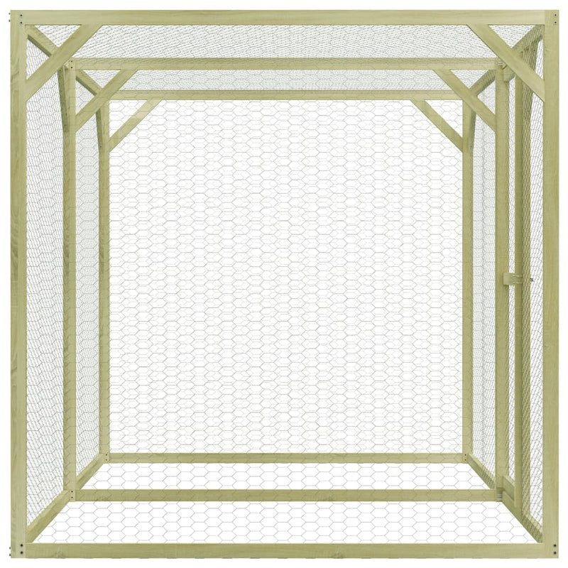 Afbeelding laden in galerijviewer, VidaXL Kippenhok 1,5x3x1,5 m geïmpregneerd grenenhout
