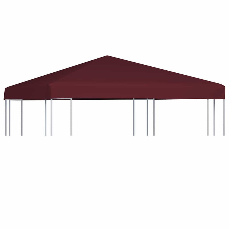 Afbeelding laden in galerijviewer, Vidaxl prieeldak 310 g m² 3x3 m bordeaux
