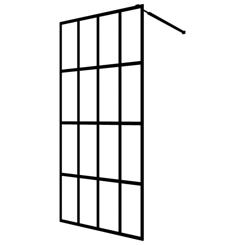 Afbeelding laden in galerijviewer, VidaXL Inloopdouchewand 118x190 cm transparant gehard glas
