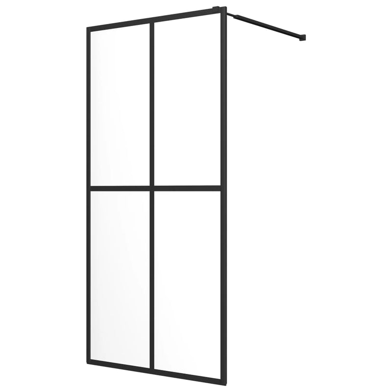 Afbeelding laden in galerijviewer, VidaXL Inloopdouchewand 118x190 cm transparant gehard glas
