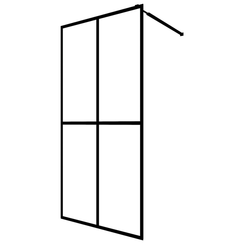 Afbeelding laden in galerijviewer, Vidaxl inloopdouchewand 90x195 cm mat gehard glas
