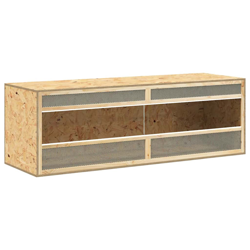Afbeelding laden in galerijviewer, Vidaxl terrarium 144x46x48 cm bewerkt hout
