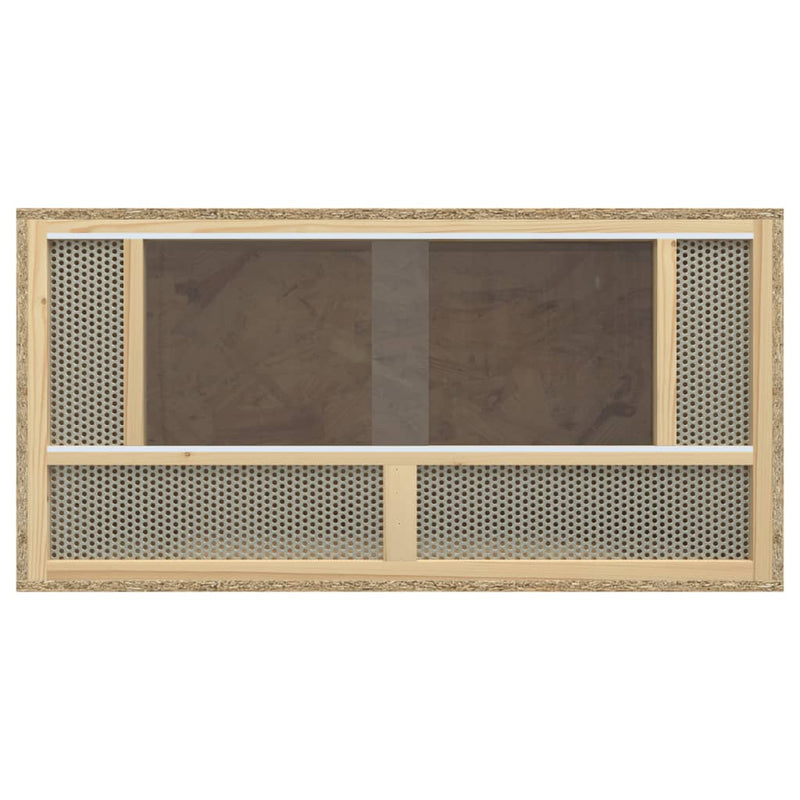 Afbeelding laden in galerijviewer, Vidaxl terrarium 80x40x40 cm bewerkt hout
