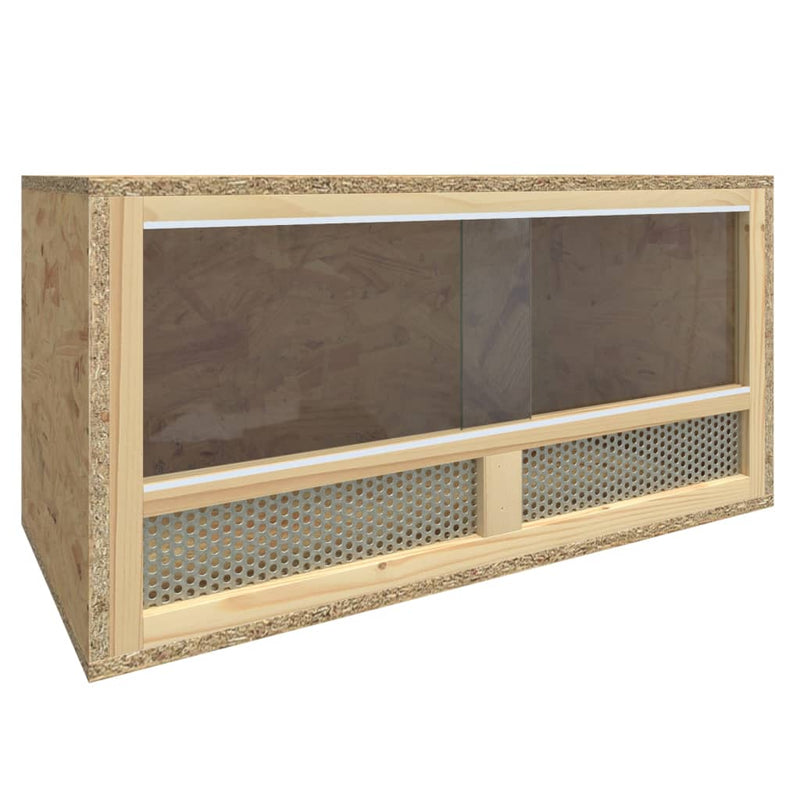 Afbeelding laden in galerijviewer, Vidaxl terrarium 60x30x30 cm bewerkt hout
