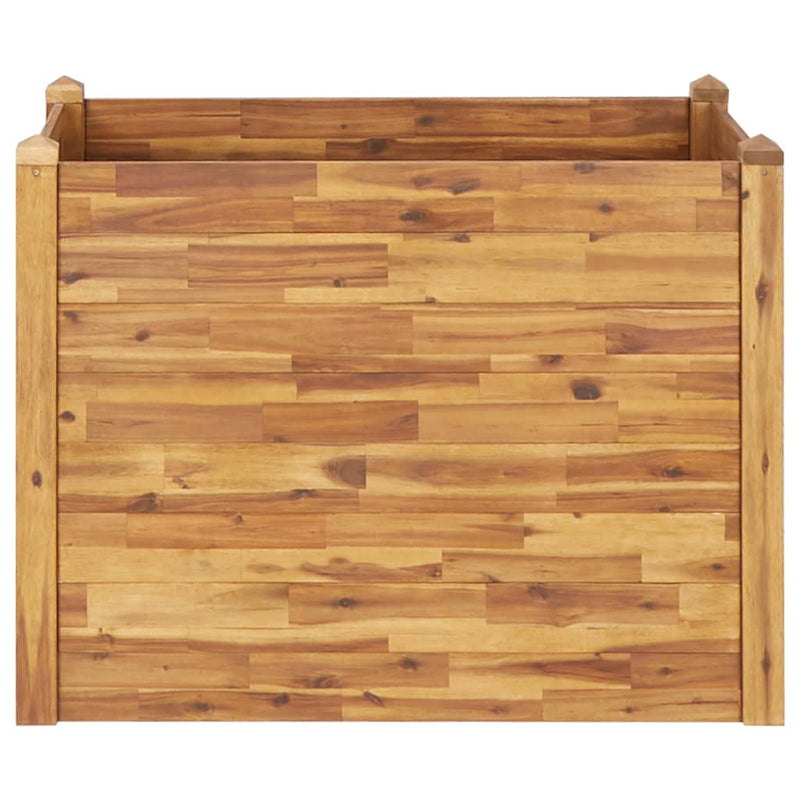 Afbeelding laden in galerijviewer, Vidaxl plantenbak verhoogd 110x60x84 cm massief acaciahout
