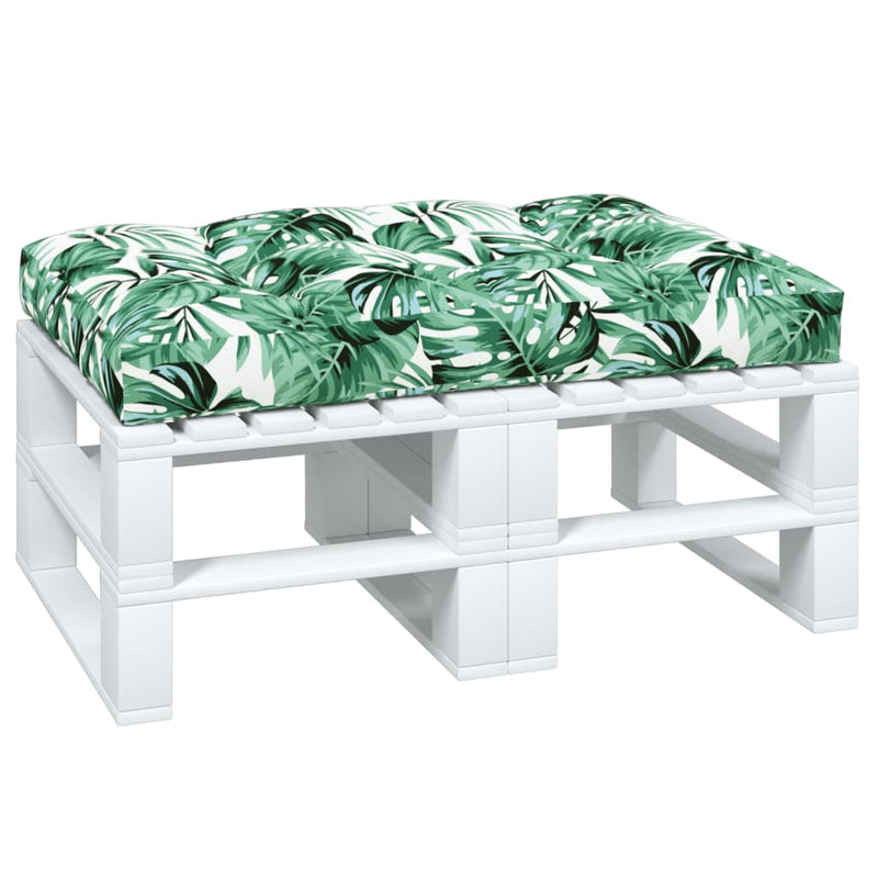 Afbeelding laden in galerijviewer, VidaXL Palletkussen 120x80x12 cm stof groen

