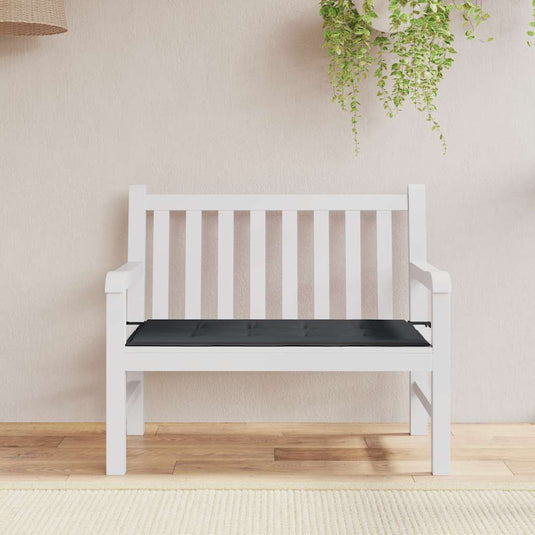 Vidaxl tuinbankkussen 120x50x4 cm oxford stof zwart