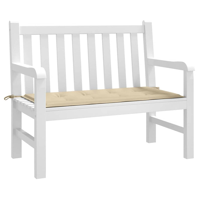 Afbeelding laden in galerijviewer, Vidaxl tuinbankkussen 100x50x4 cm oxford stof beige
