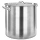 Vidaxl kookpan 98 l 50x50 cm roestvrij staal