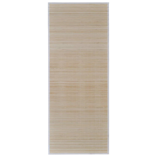Vidaxl tapijten 4 st rechthoekig 120x180 cm bamboe natuurlijk