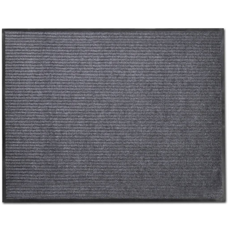 Afbeelding laden in galerijviewer, Vidaxl deurmatten 2 st 90x60 cm pvc grijs
