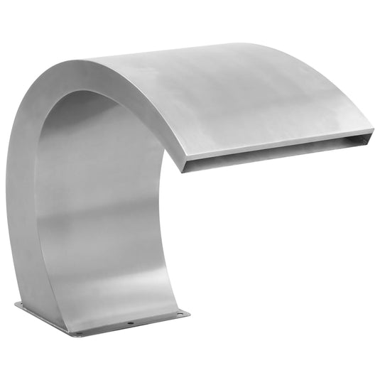 Vidaxl zwembadfontein met led's 30x60x45 cm roestvrij staal