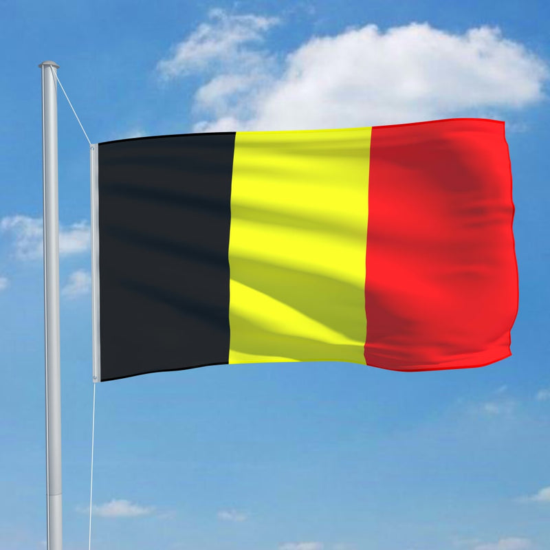 Afbeelding laden in galerijviewer, Vidaxl vlag belgië 90x150 cm
