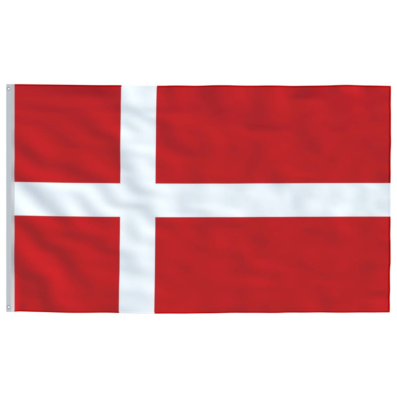 Afbeelding laden in galerijviewer, Vidaxl vlag denemarken 90x150 cm
