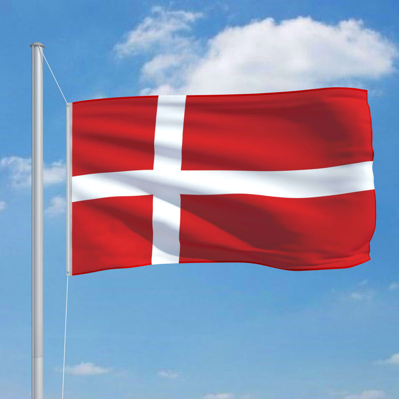 Afbeelding laden in galerijviewer, Vidaxl vlag denemarken 90x150 cm
