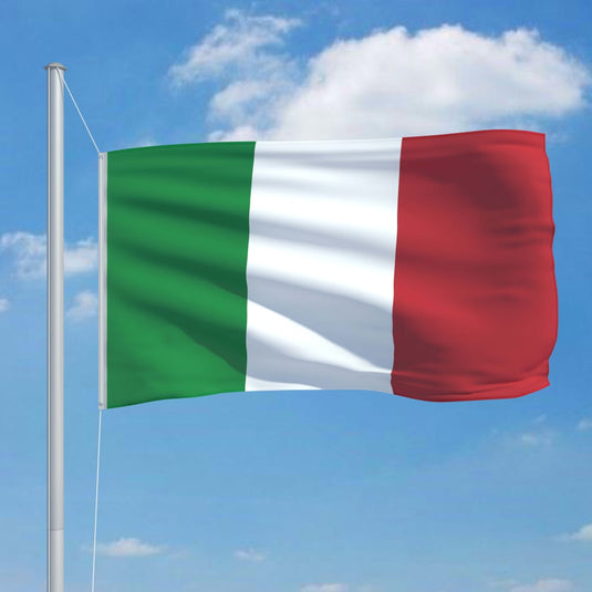 Vidaxl vlag italië 90x150 cm