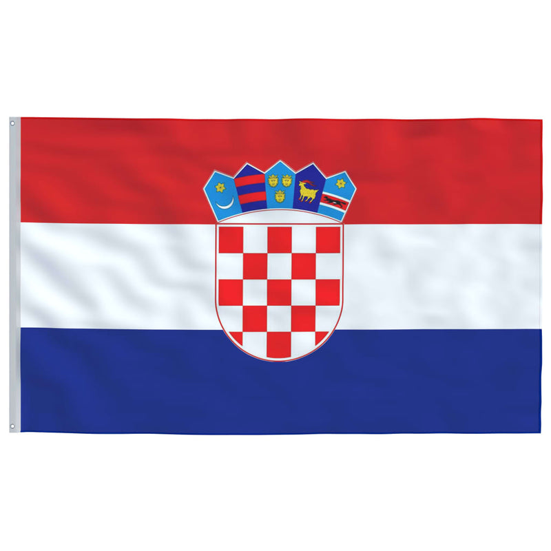 Afbeelding laden in galerijviewer, Vidaxl vlag kroatië 90x150 cm
