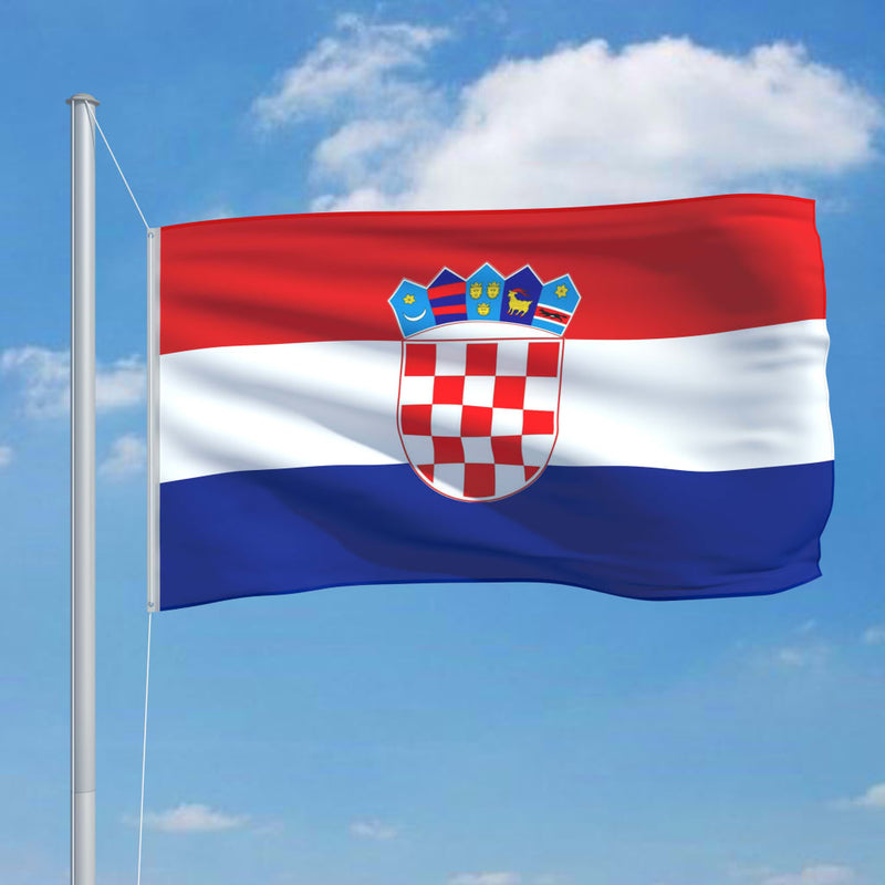 Afbeelding laden in galerijviewer, Vidaxl vlag kroatië 90x150 cm
