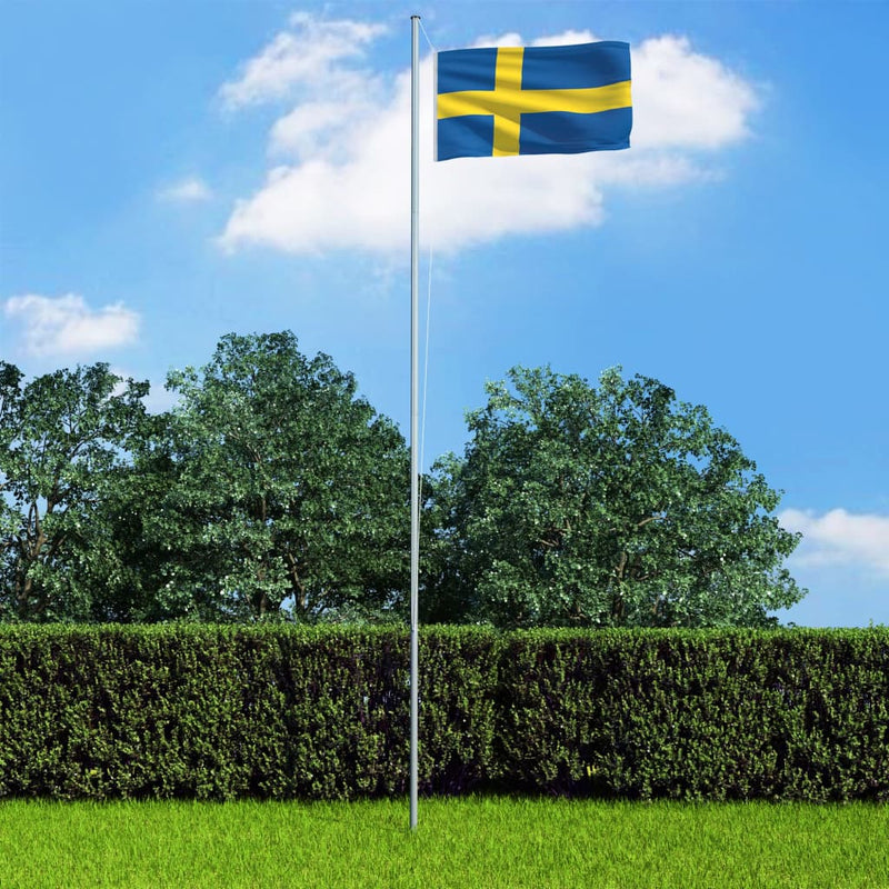 Afbeelding laden in galerijviewer, Vidaxl vlag zweden 90x150 cm
