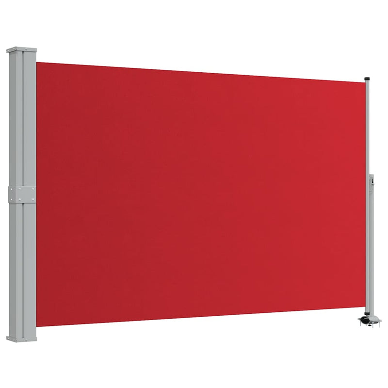 Afbeelding laden in galerijviewer, Vidaxl tuinscherm uittrekbaar 160x300 cm rood
