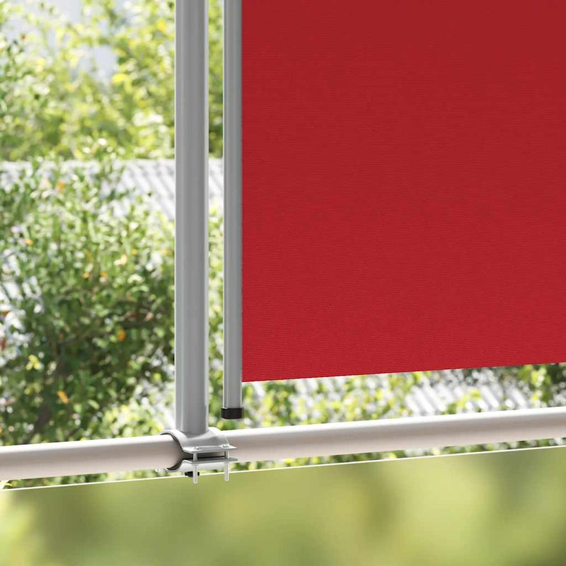 Afbeelding laden in galerijviewer, Vidaxl tuinscherm uittrekbaar 160x300 cm rood
