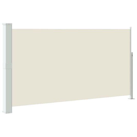 Vidaxl tuinscherm uittrekbaar 170x300 cm crème