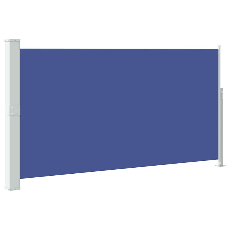 Afbeelding laden in galerijviewer, Vidaxl tuinscherm uittrekbaar 170x300 cm blauw
