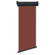 Vidaxl balkonscherm 85x250 cm bruin