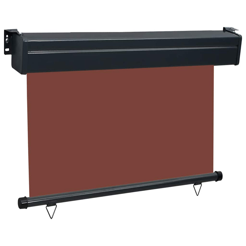 Afbeelding laden in galerijviewer, Vidaxl balkonscherm 85x250 cm bruin
